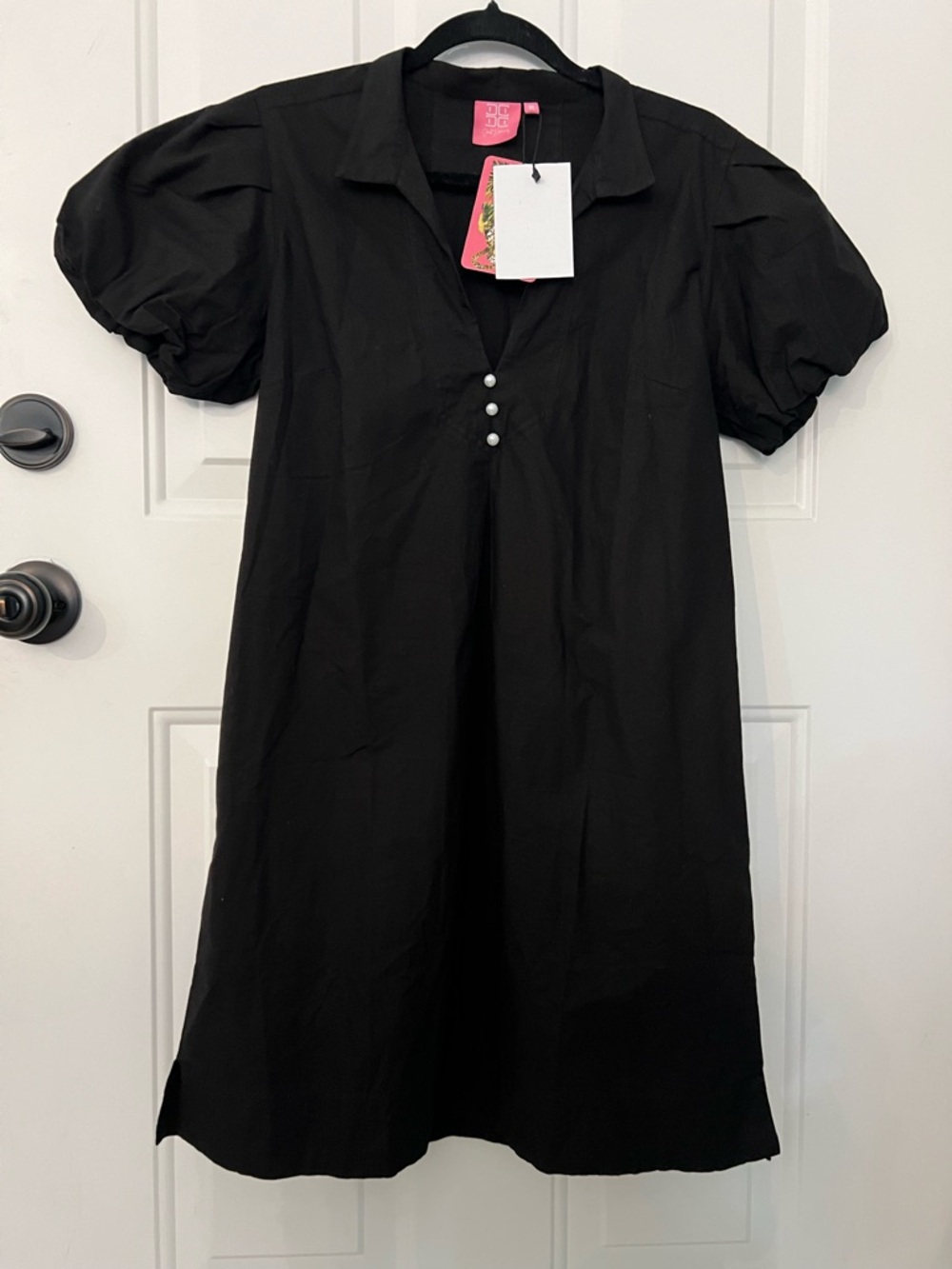 NWT Just Darviny Virginia Dress Black Medium